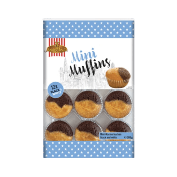 Mini Muffins Black & White - Etzel Kiosk