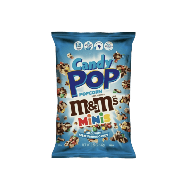 M&M Candy Popcorn - Etzel Kiosk