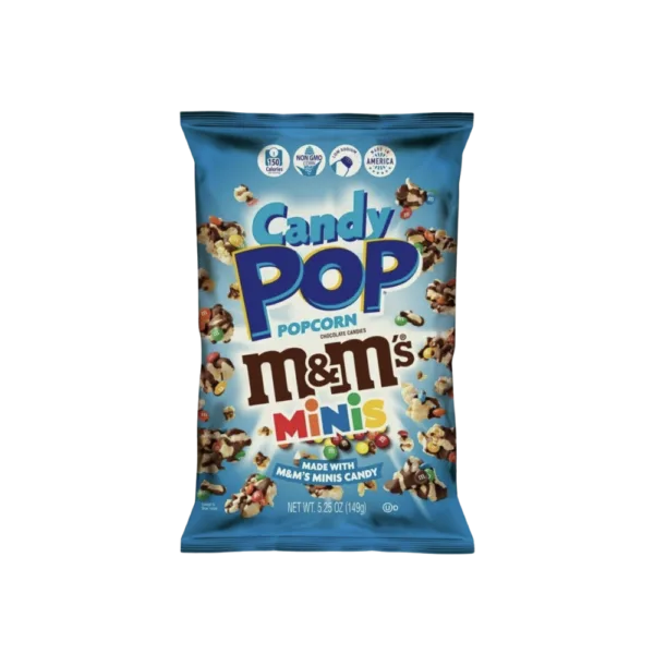 M&M Candy Popcorn - Etzel Kiosk